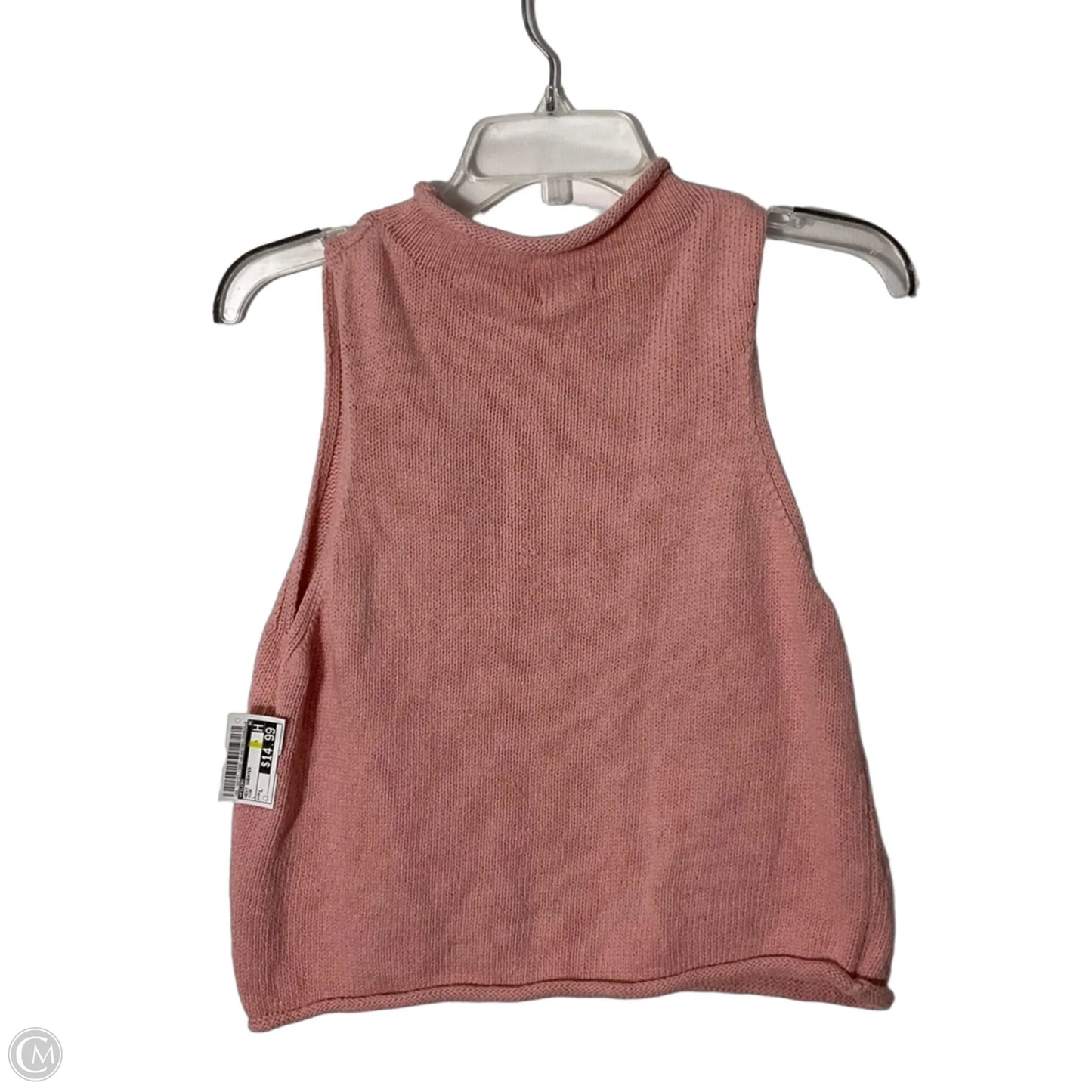 Vest Sweater By Pilcro In Pink, Size: L