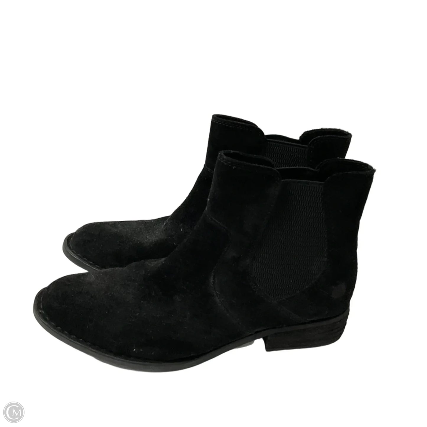 Boots Ankle Flats By Born In Black, Size: 7.5