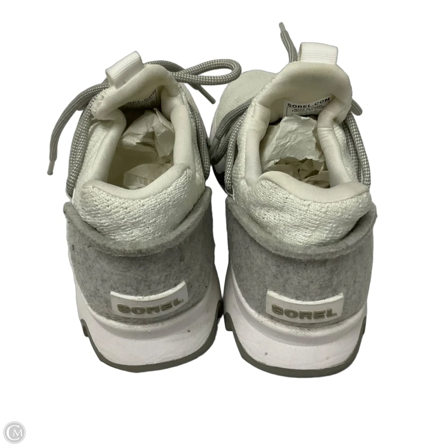 Shoes Athletic By Sorel In White, Size: 9
