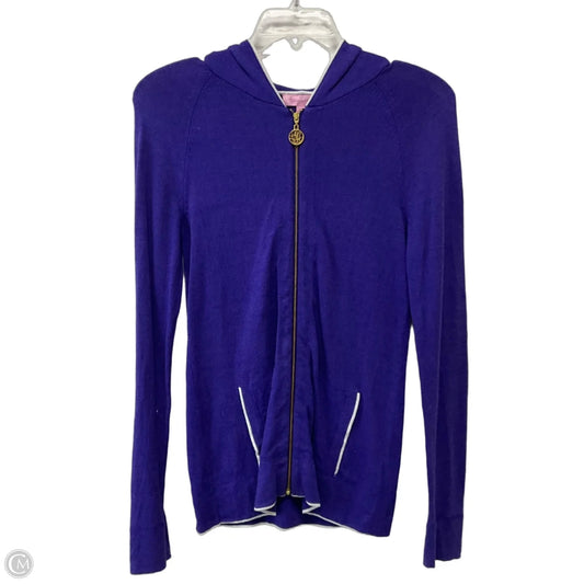 Cardigan Designer By Lilly Pulitzer In Purple, Size: Xs