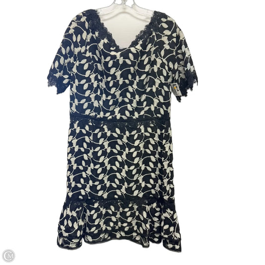 Dress Casual Midi By Cma In Black, Size: 16