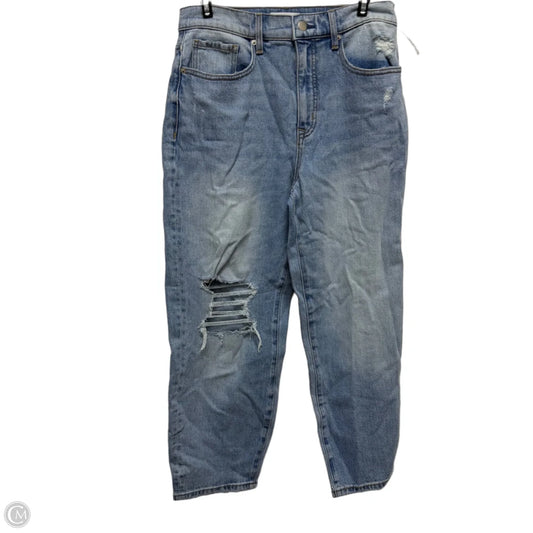 Jeans Straight By Evereve In Blue Denim, Size: 6