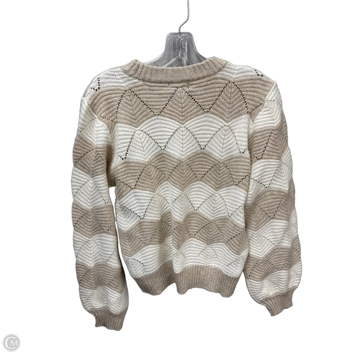 Sweater By Evereve In Cream, Size: M