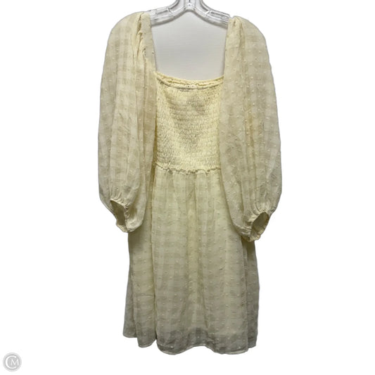 Dress Casual Short By Arula In Cream, Size: 2x