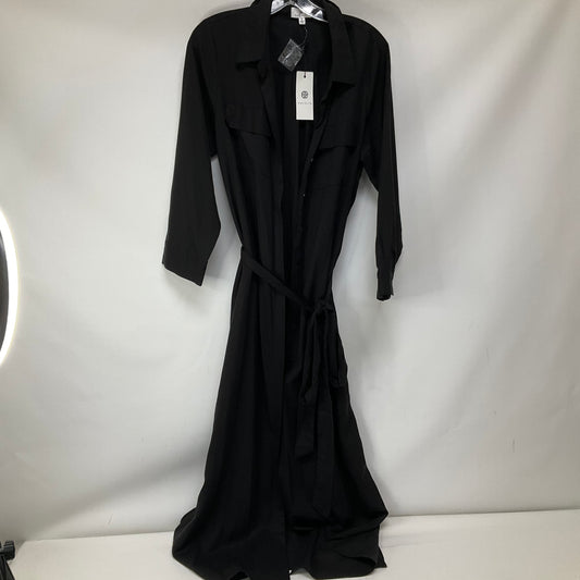 Dress Casual Maxi By Socialite In Black, Size: Xl