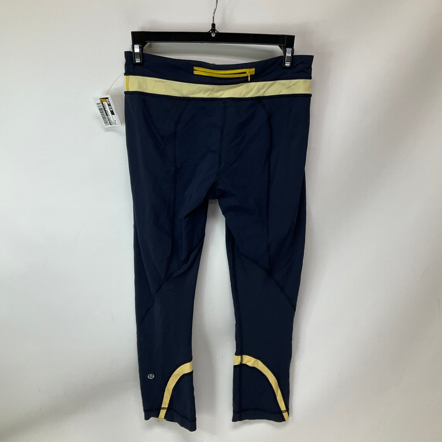 Athletic Leggings Capris By Lululemon In Navy, Size: 6