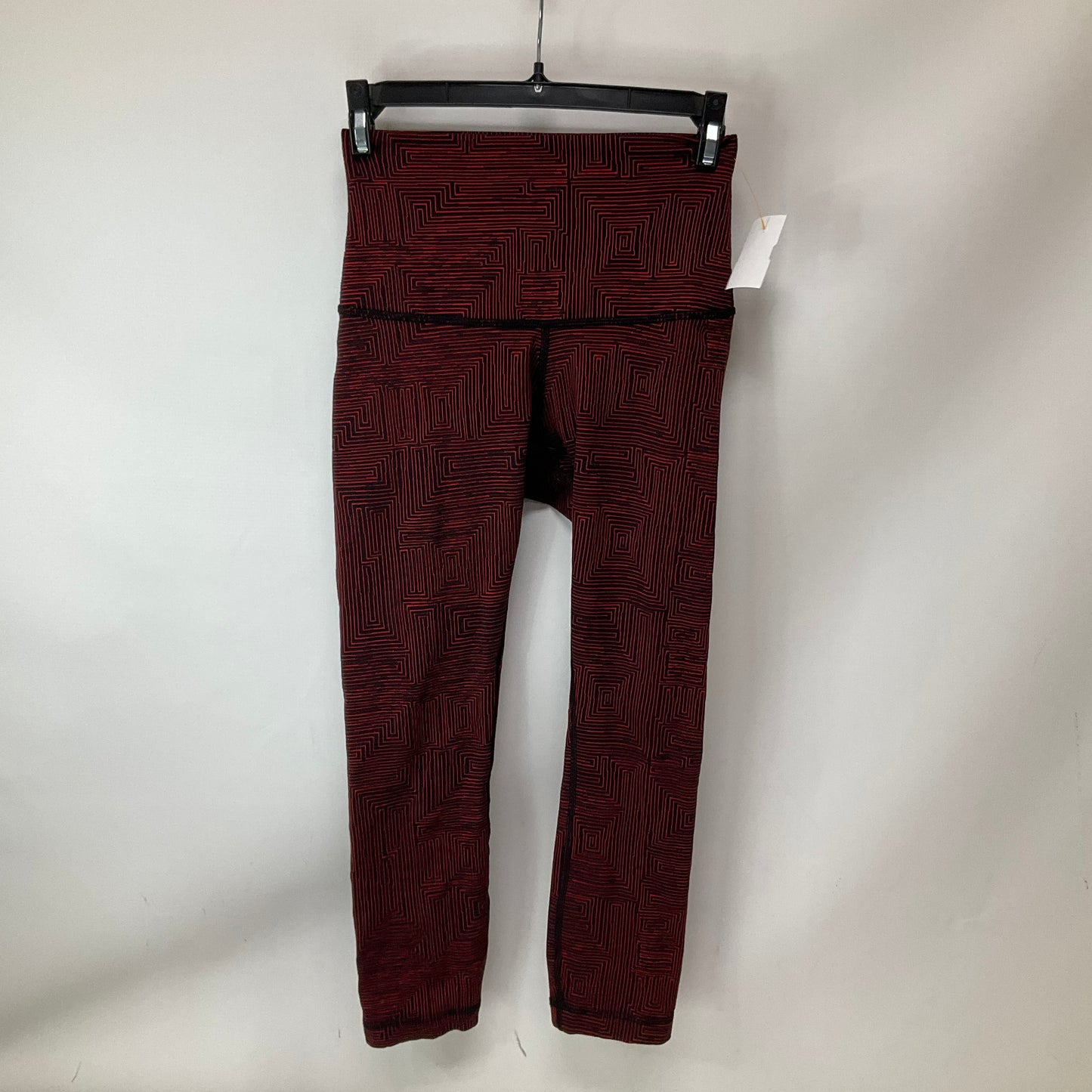 Athletic Leggings By Lululemon In Red, Size: 4