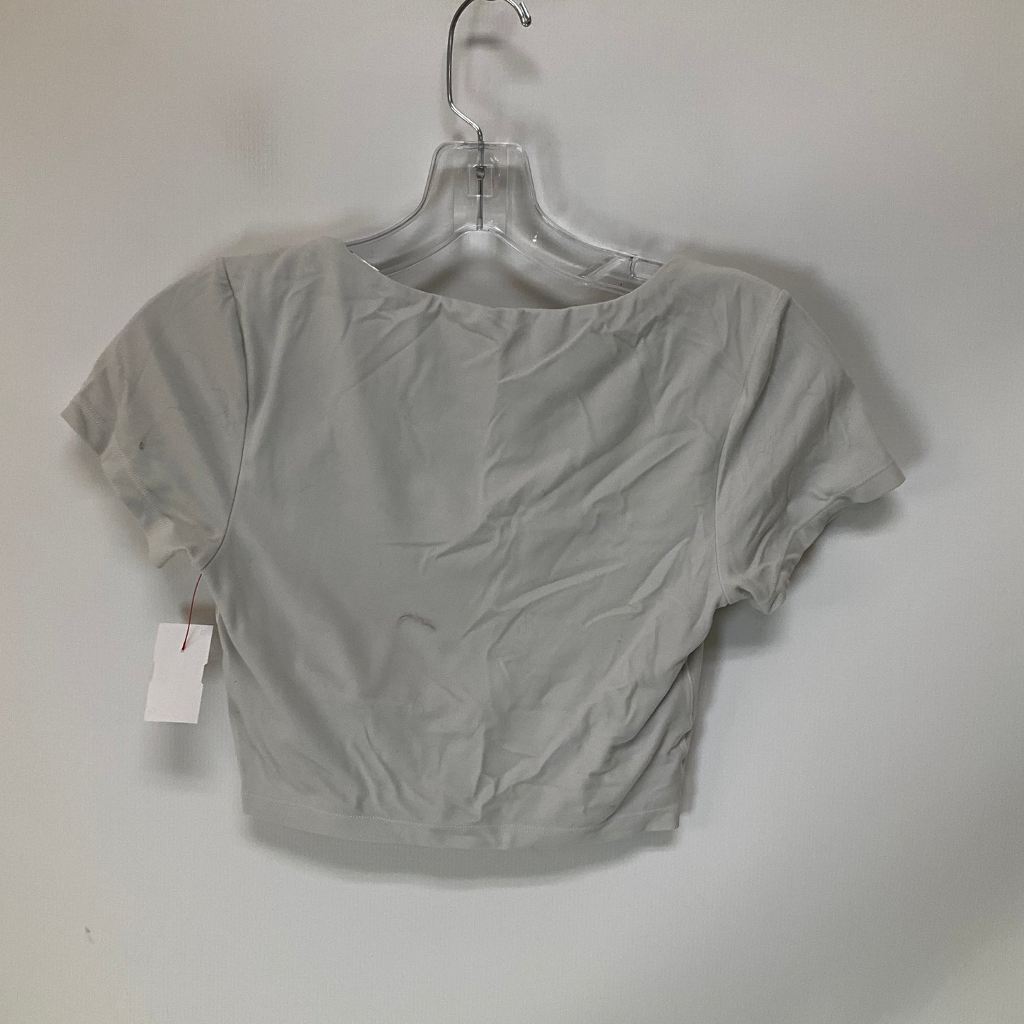 Athletic Top Short Sleeve By Aerie In Grey, Size: S