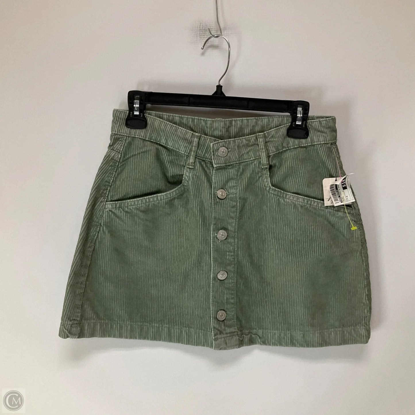 Skirt Mini & Short By Free People In Green, Size: 4