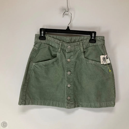 Skirt Mini & Short By Free People In Green, Size: 4