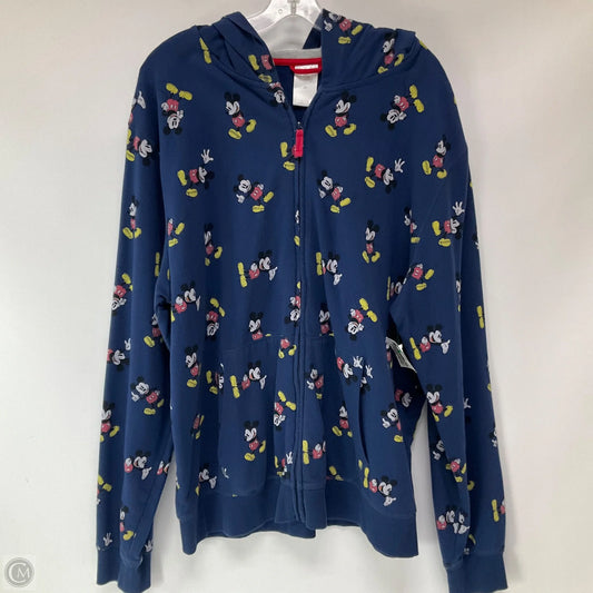 Jacket Other By Disney In Blue, Size: 2x