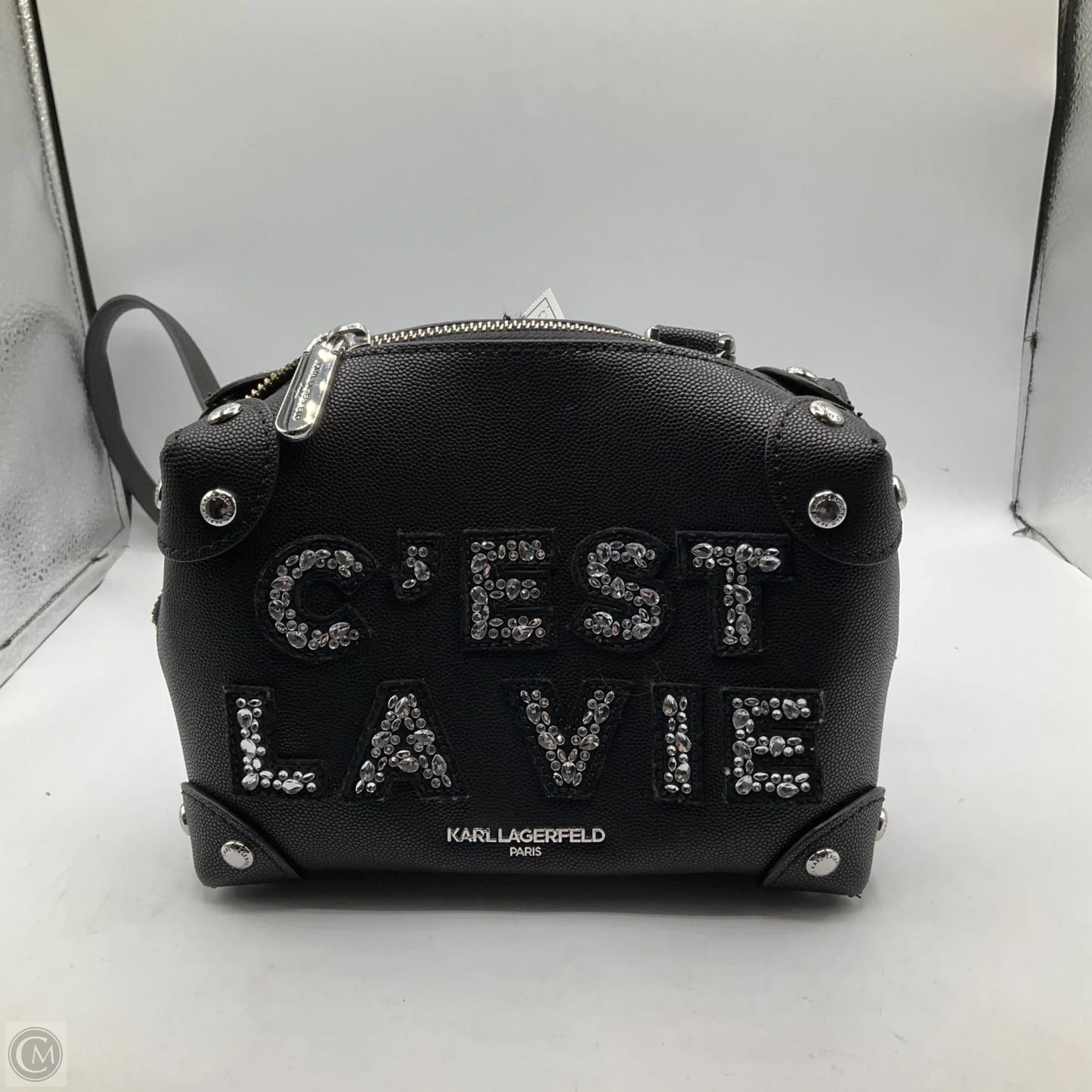 Crossbody Designer By Karl Lagerfeld, Size: Small