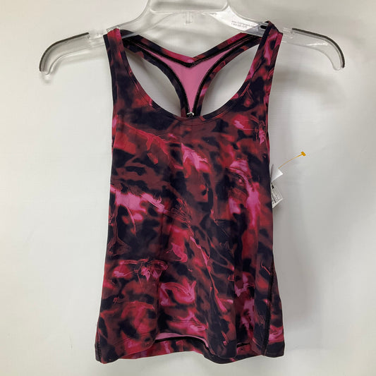 Athletic Tank Top By Lululemon In Pink, Size: 4