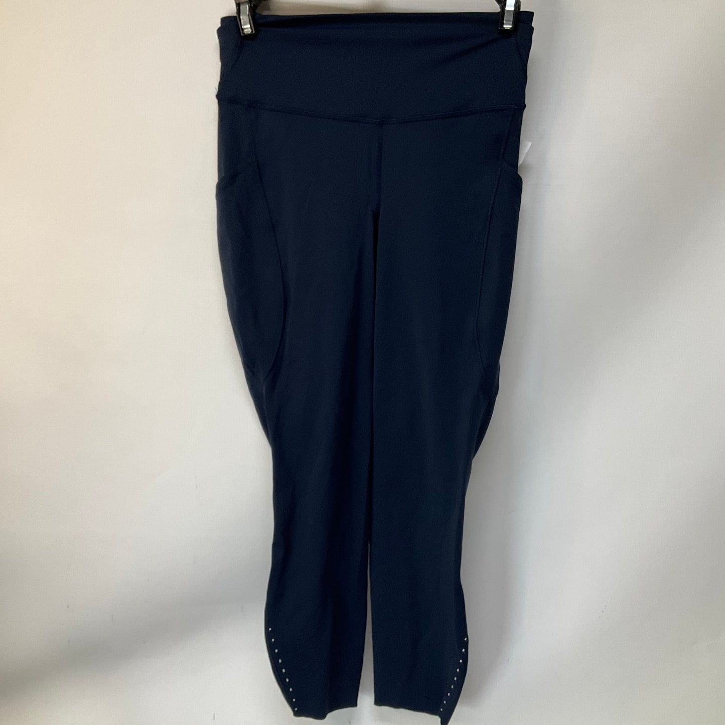 Athletic Leggings Capris By Lululemon In Navy, Size: 6