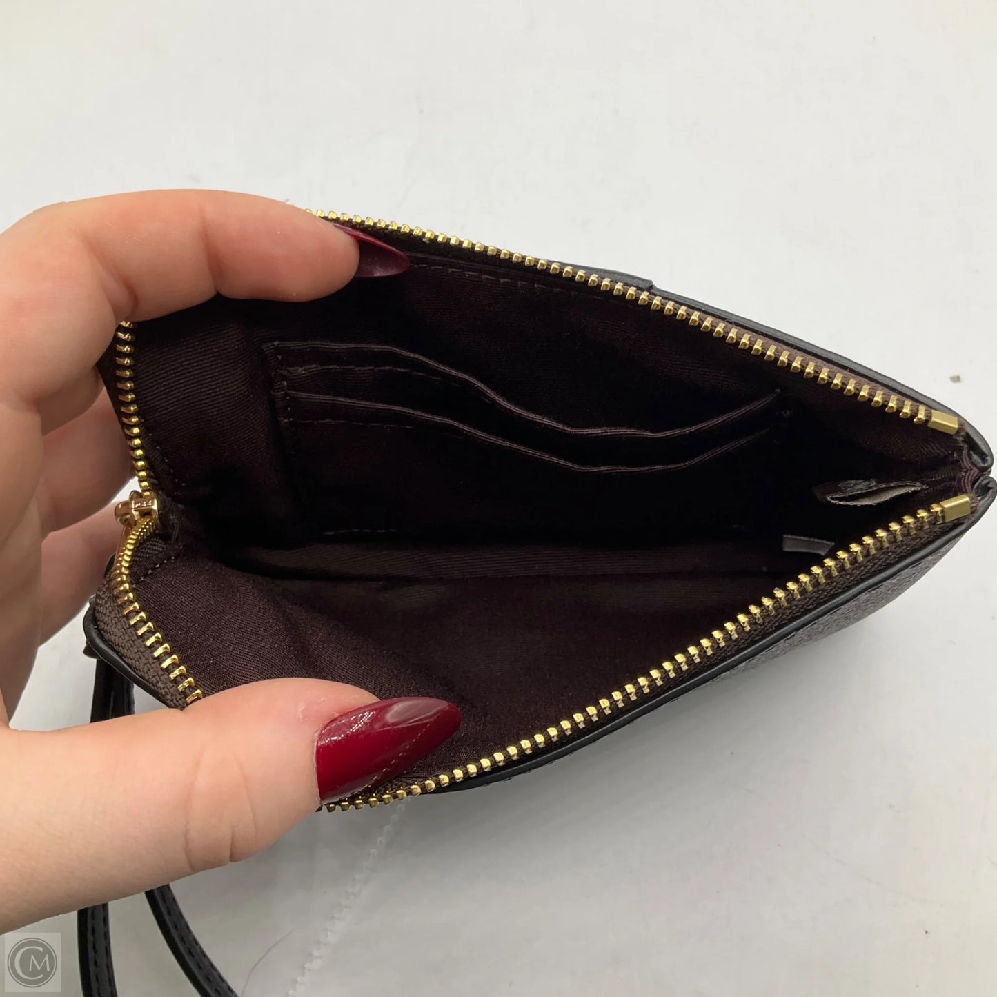 Wristlet Designer By Coach, Size: Small