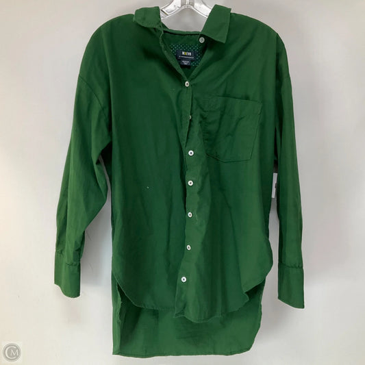 Top Long Sleeve By Maeve In Green, Size: M