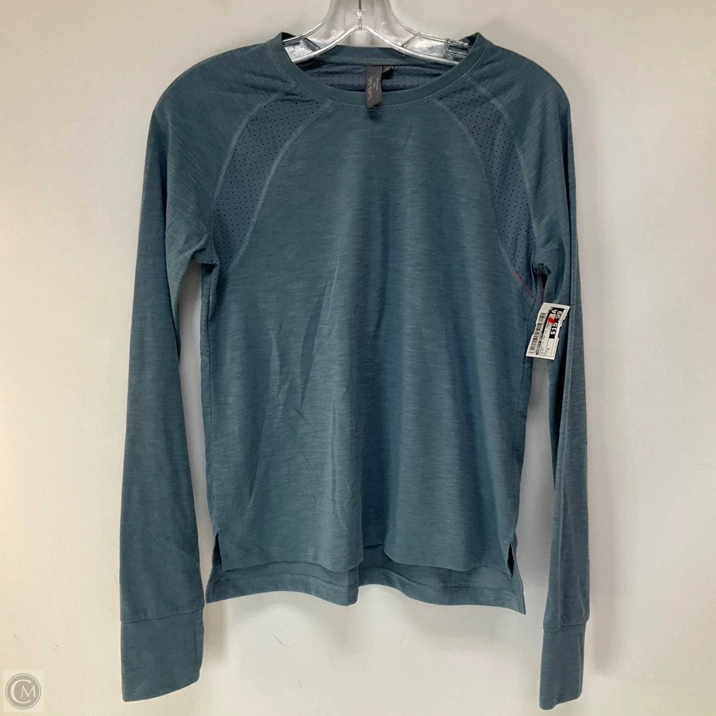 Athletic Top Long Sleeve Crewneck By Sweaty Betty In Blue, Size: S