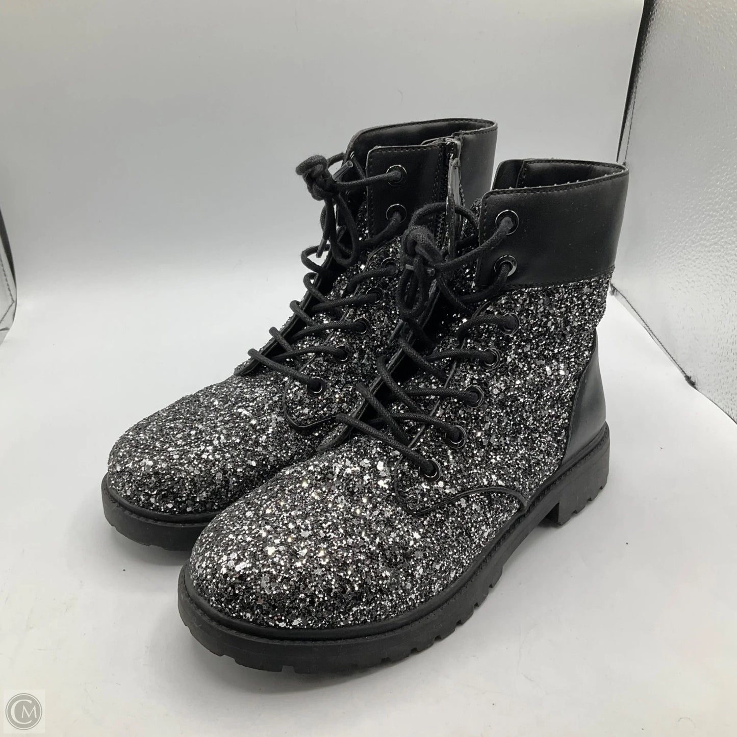 Boots Ankle Flats By Michael By Michael Kors In Silver, Size: 7