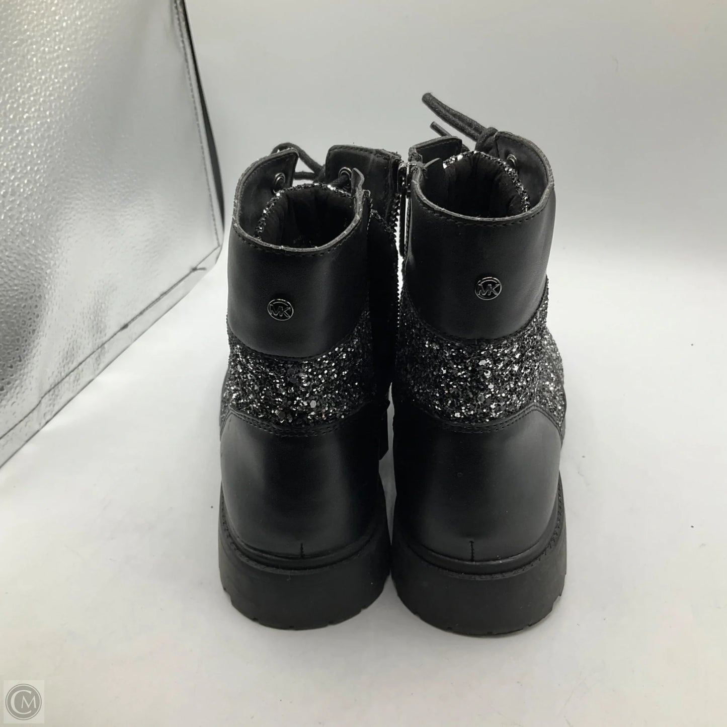 Boots Ankle Flats By Michael By Michael Kors In Silver, Size: 7