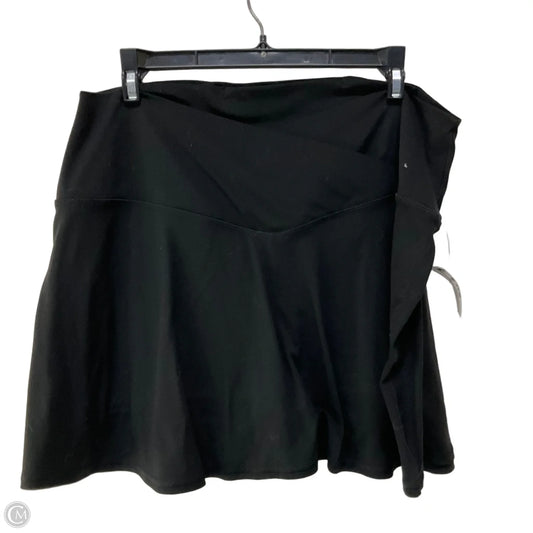 Athletic Skort By Offline In Black, Size: Xxl