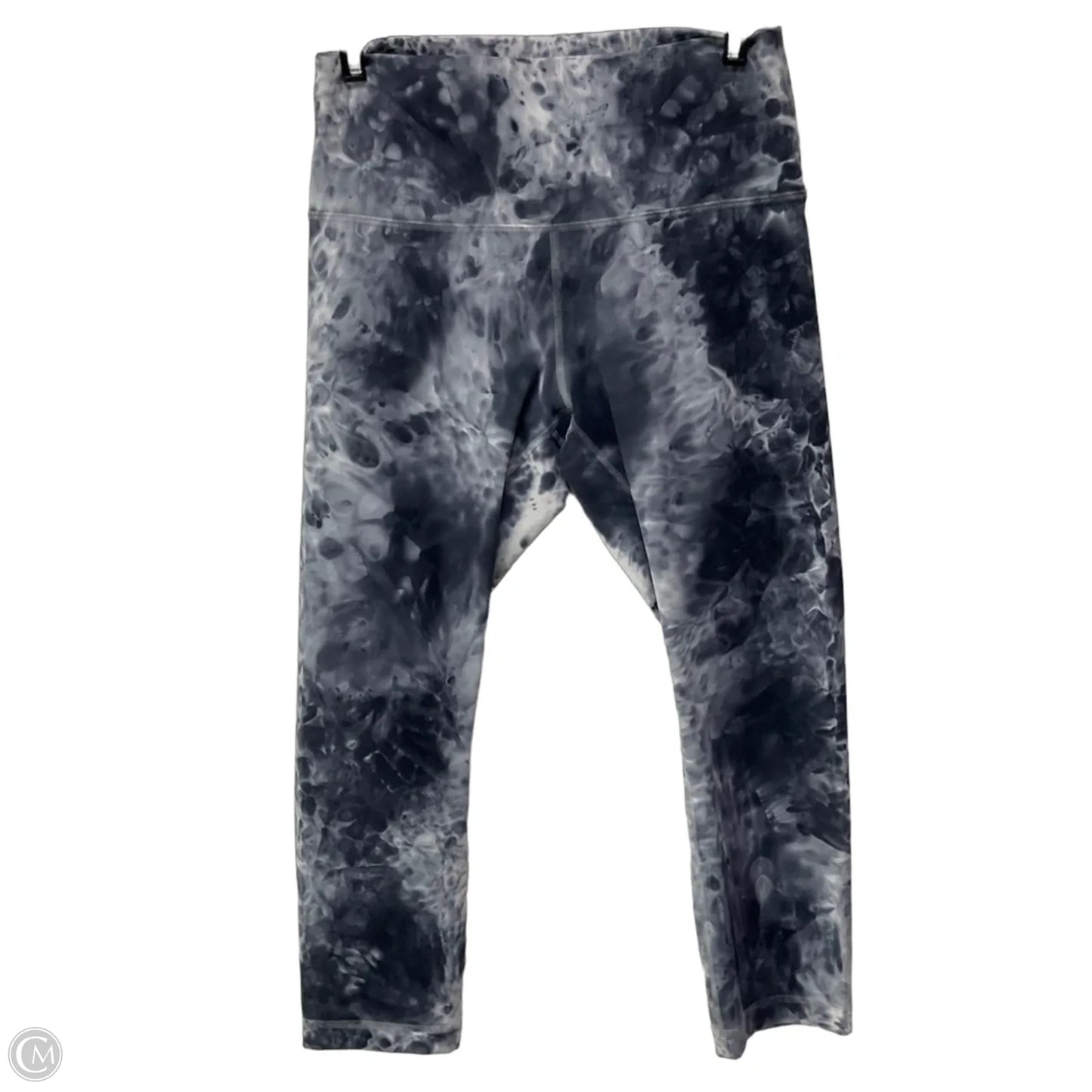 Athletic Leggings Capris By Lululemon In Grey, Size: 8