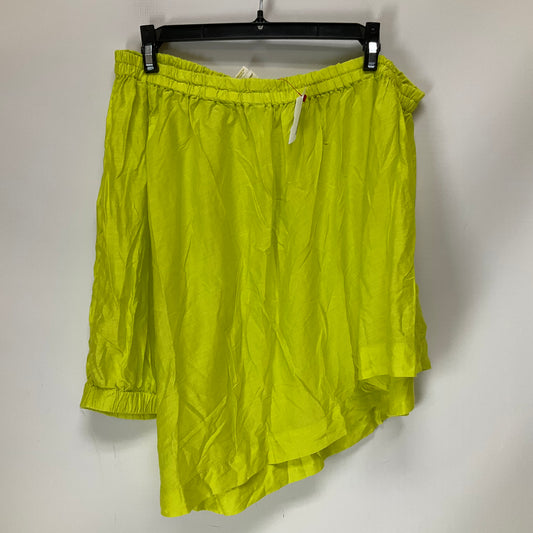 Top Short Sleeve By Maeve In Yellow, Size: S