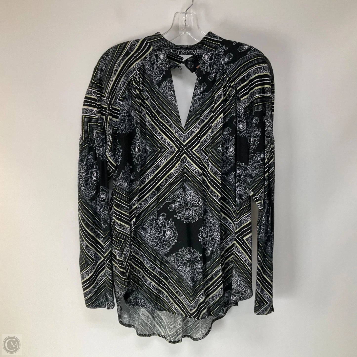 Top Long Sleeve By Free People In Black, Size: Xs