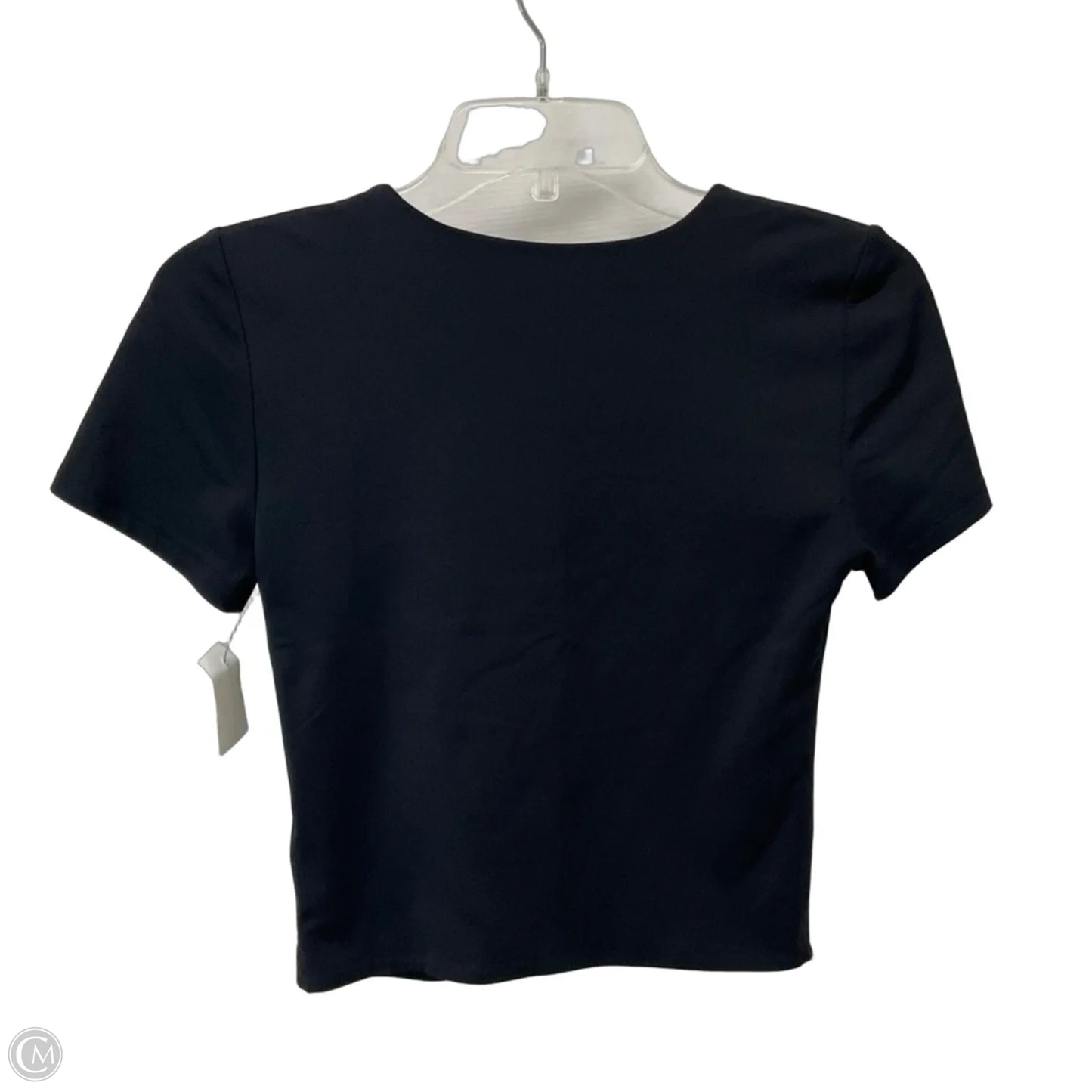 Top Short Sleeve By Babaton In Black, Size: M
