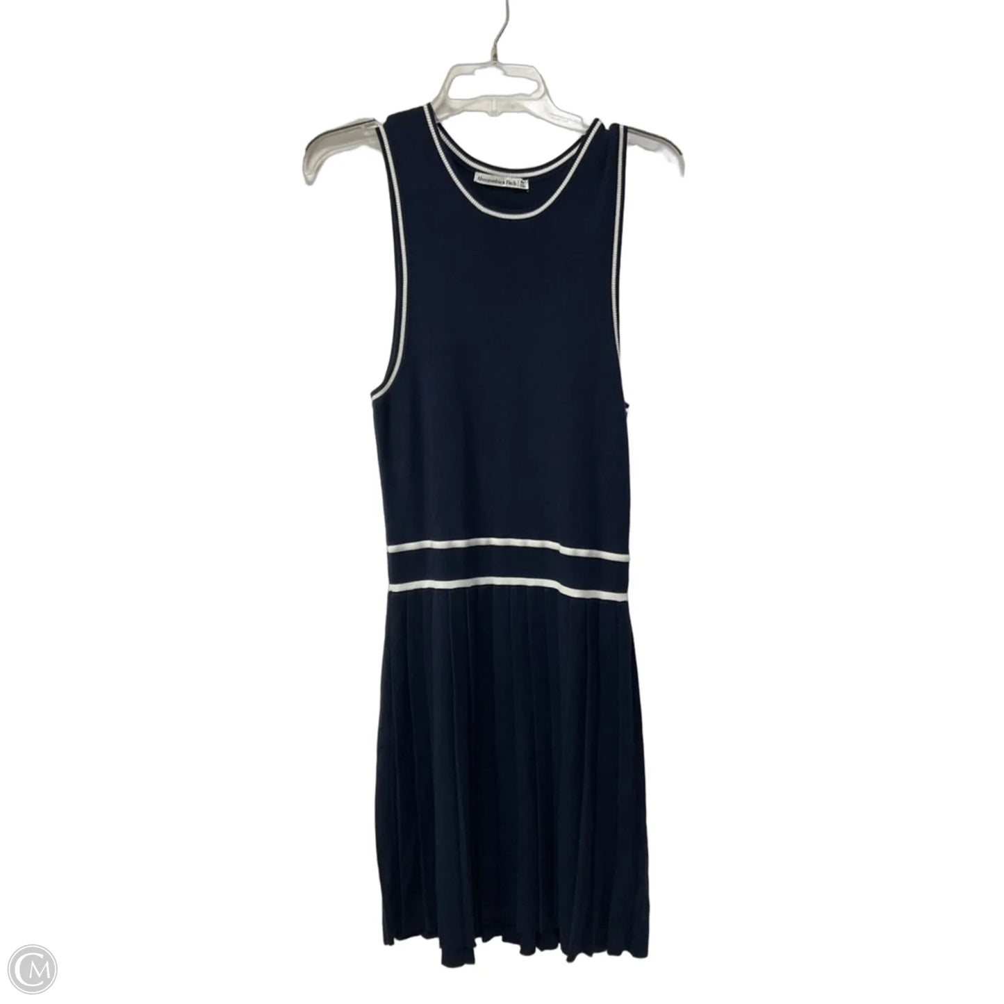 Dress Casual Midi By Abercrombie And Fitch In Blue, Size: M