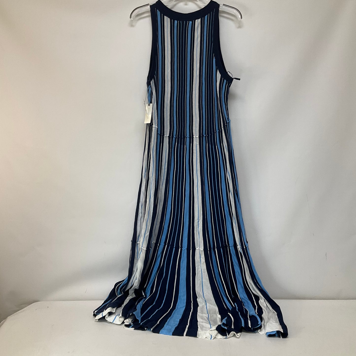 Striped Pattern Dress Casual Maxi Maeve, Size Xl