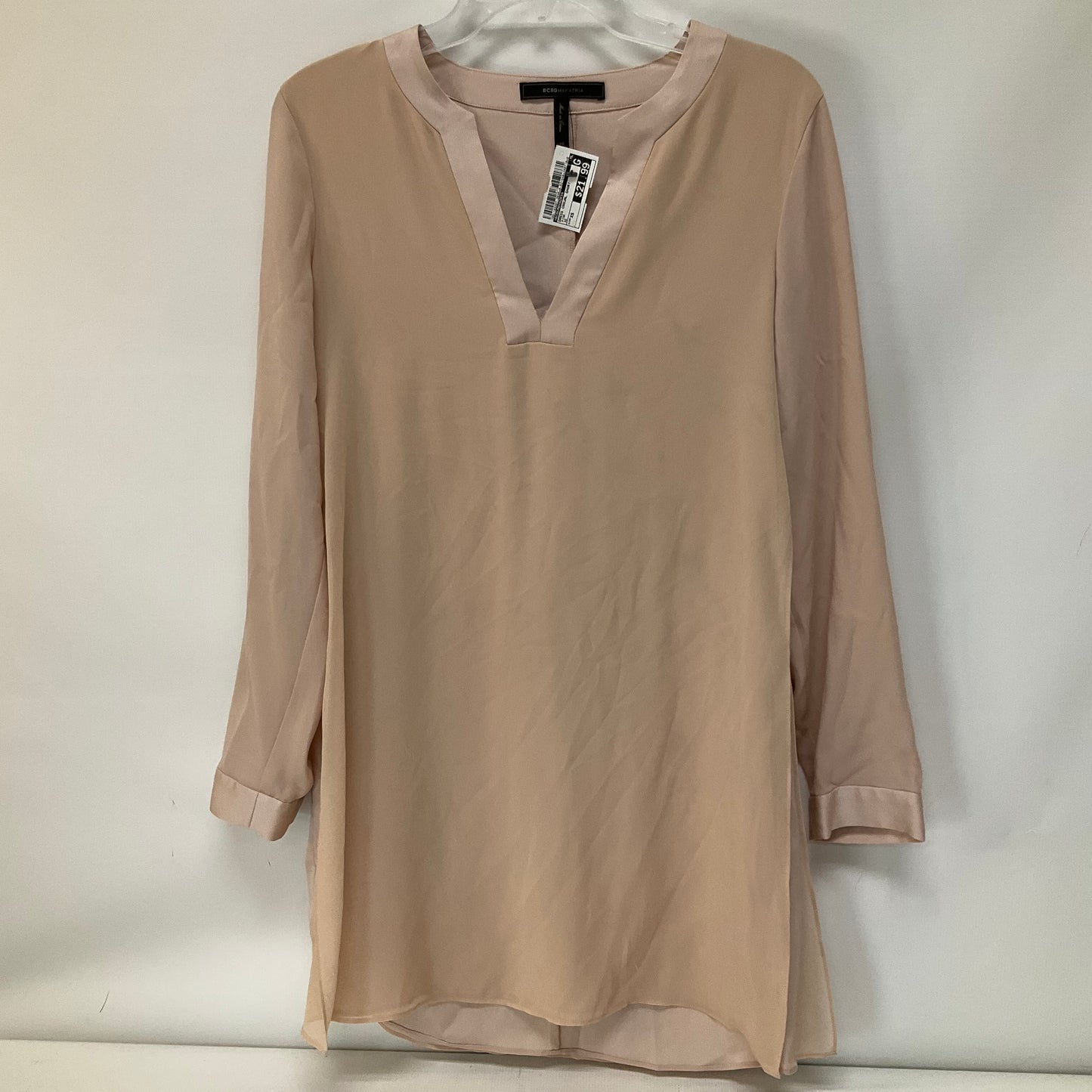 Pink Dress Casual Short Bcbgmaxazria, Size Xs