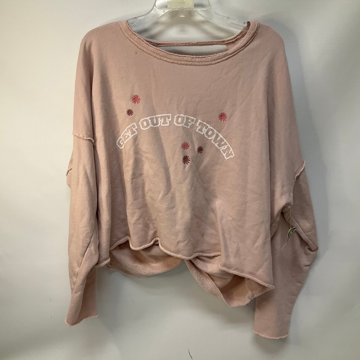 Sweatshirt Crewneck By Aerie In Pink, Size: M