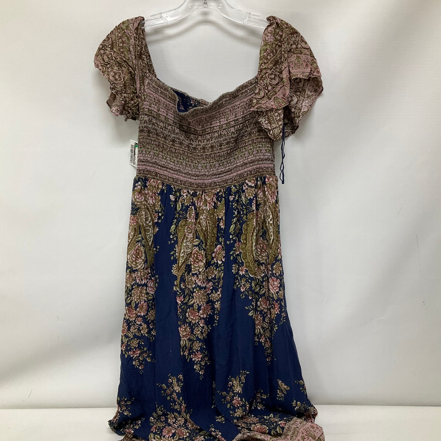 Dress Casual Maxi By Free People In Multi-colored, Size: L