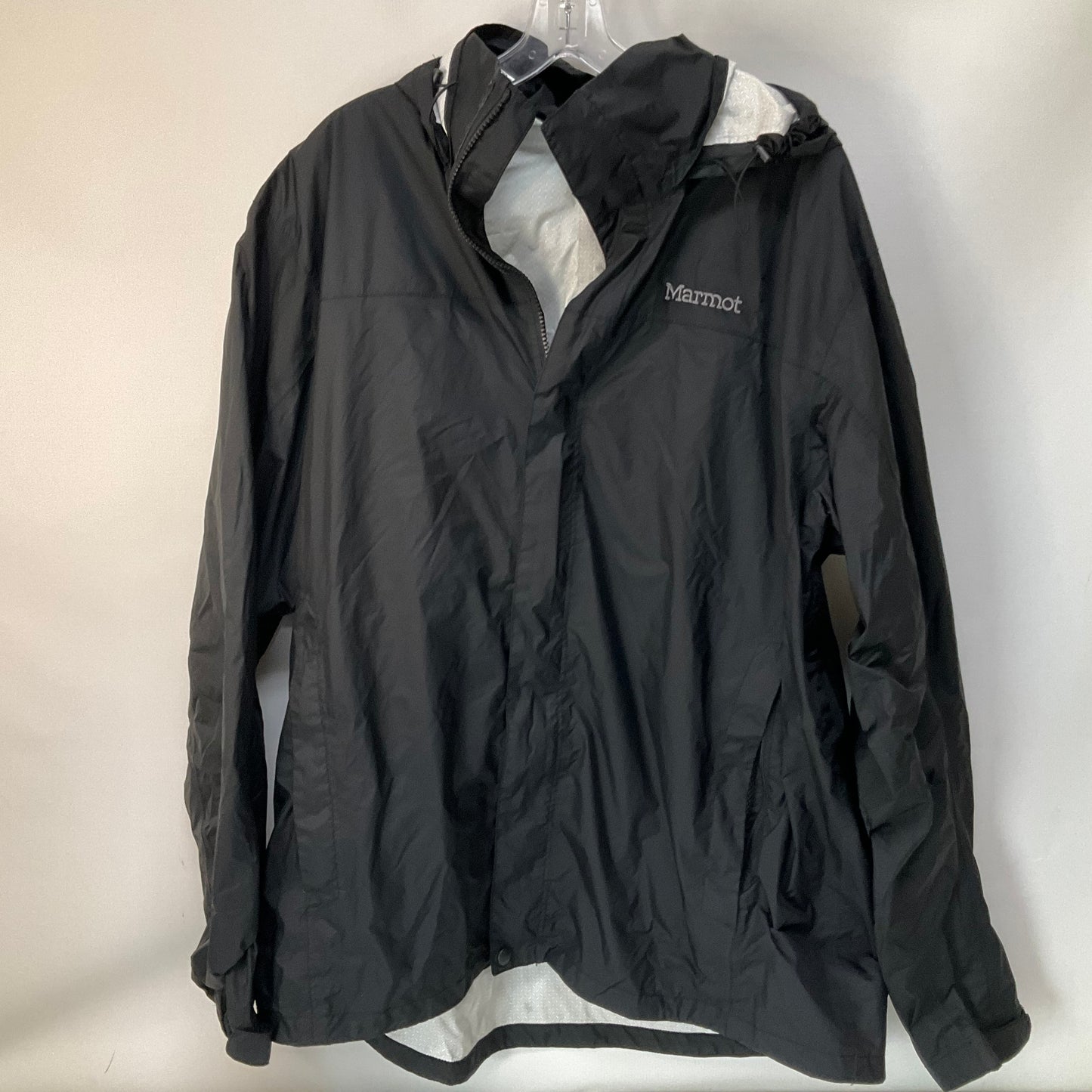 Jacket Windbreaker By Marmot In Black, Size: 2x