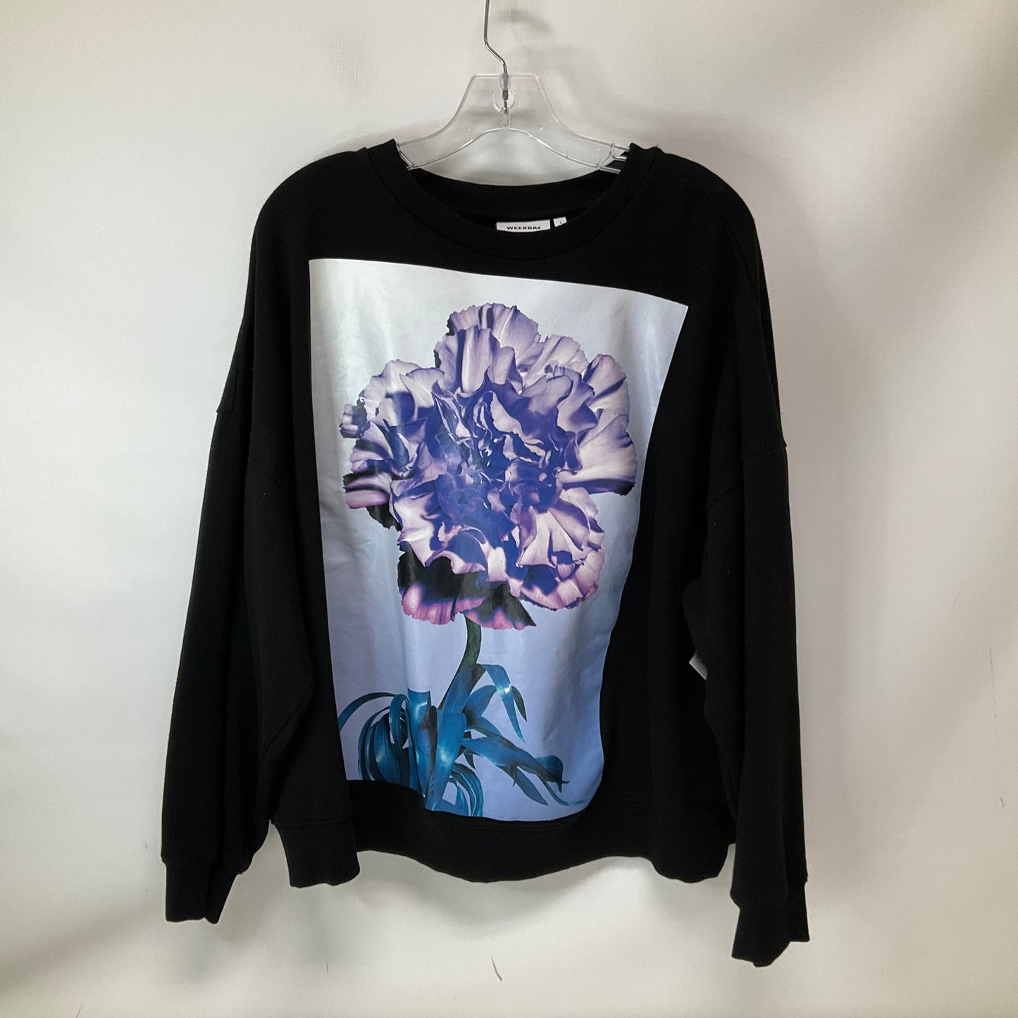 Sweatshirt Crewneck By Cma In Black, Size: L