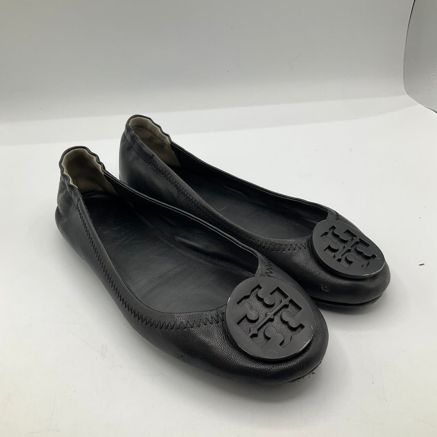 Shoes Flats By Tory Burch In Black, Size: 6