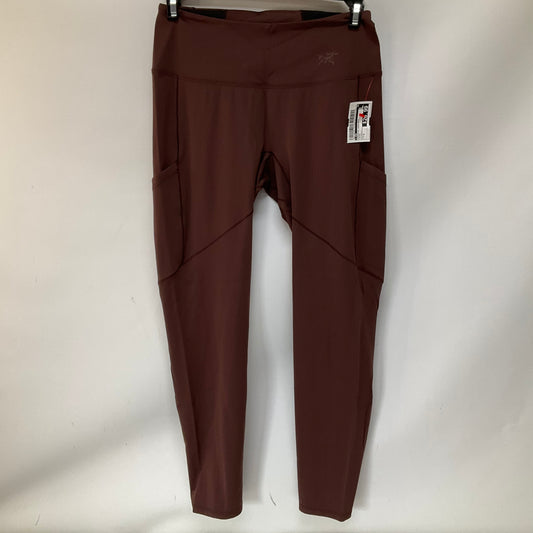 Athletic Leggings By Cma In Brown, Size: S