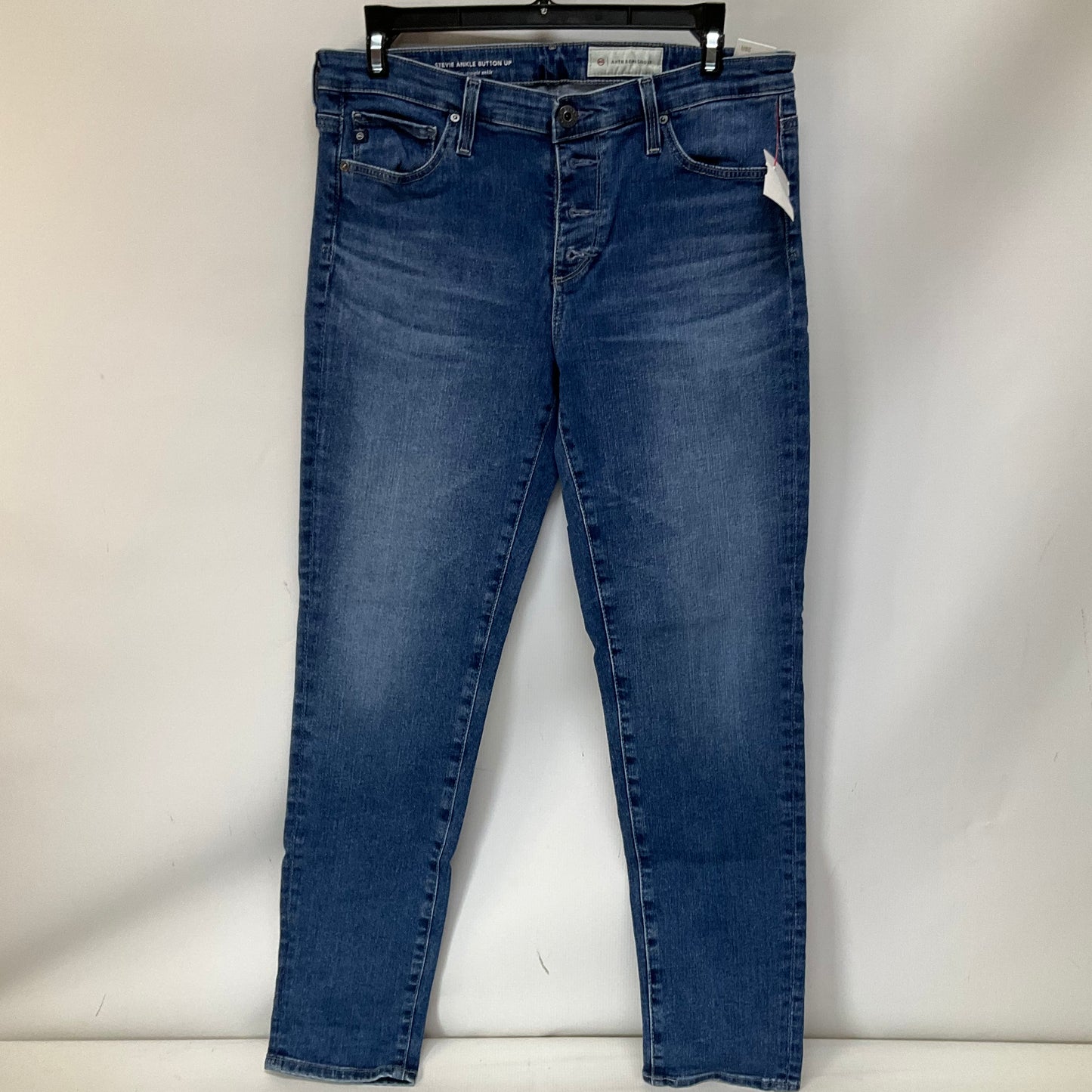 Jeans Skinny By Anthropologie In Blue Denim, Size: 6