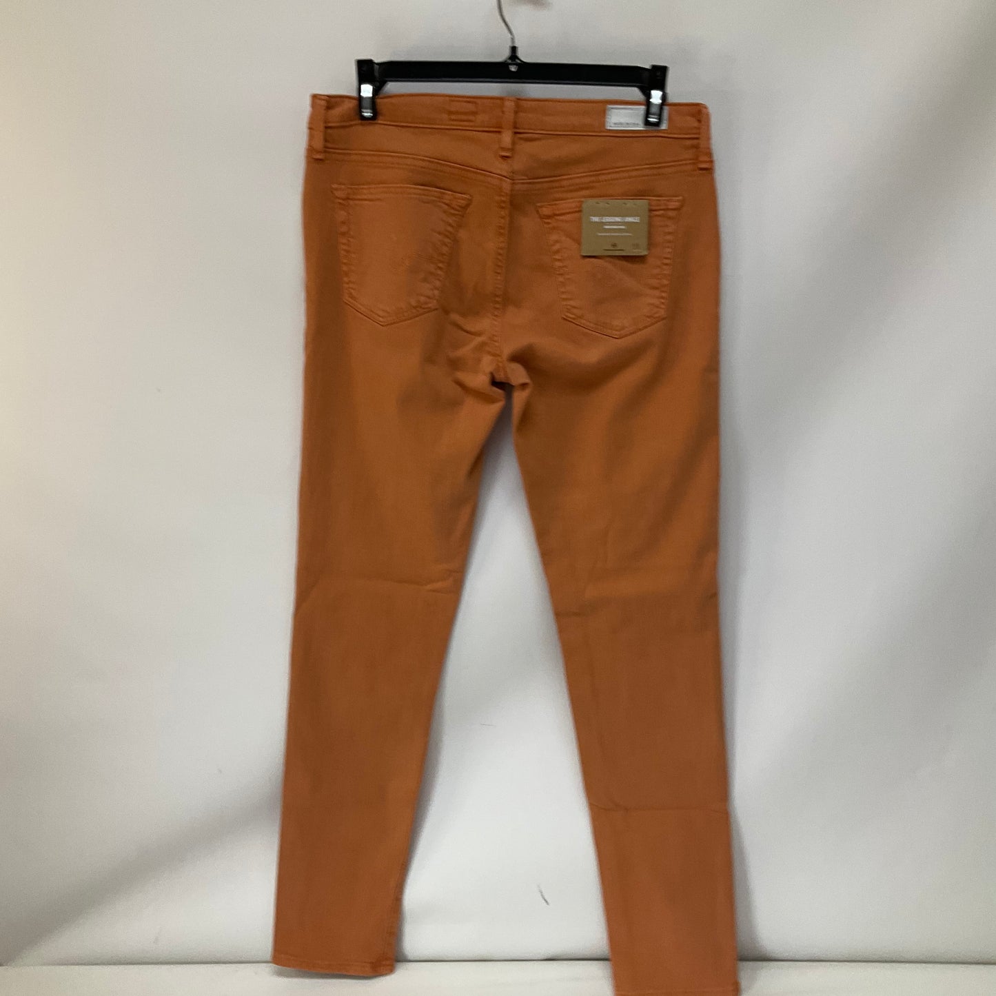 Jeans Skinny By Adriano Goldschmied In Orange Denim, Size: 6l