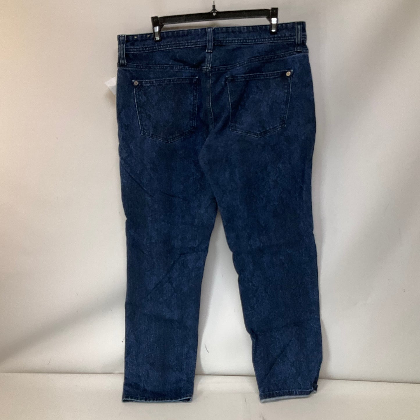 Jeans Straight By Pilcro In Blue Denim, Size: 8