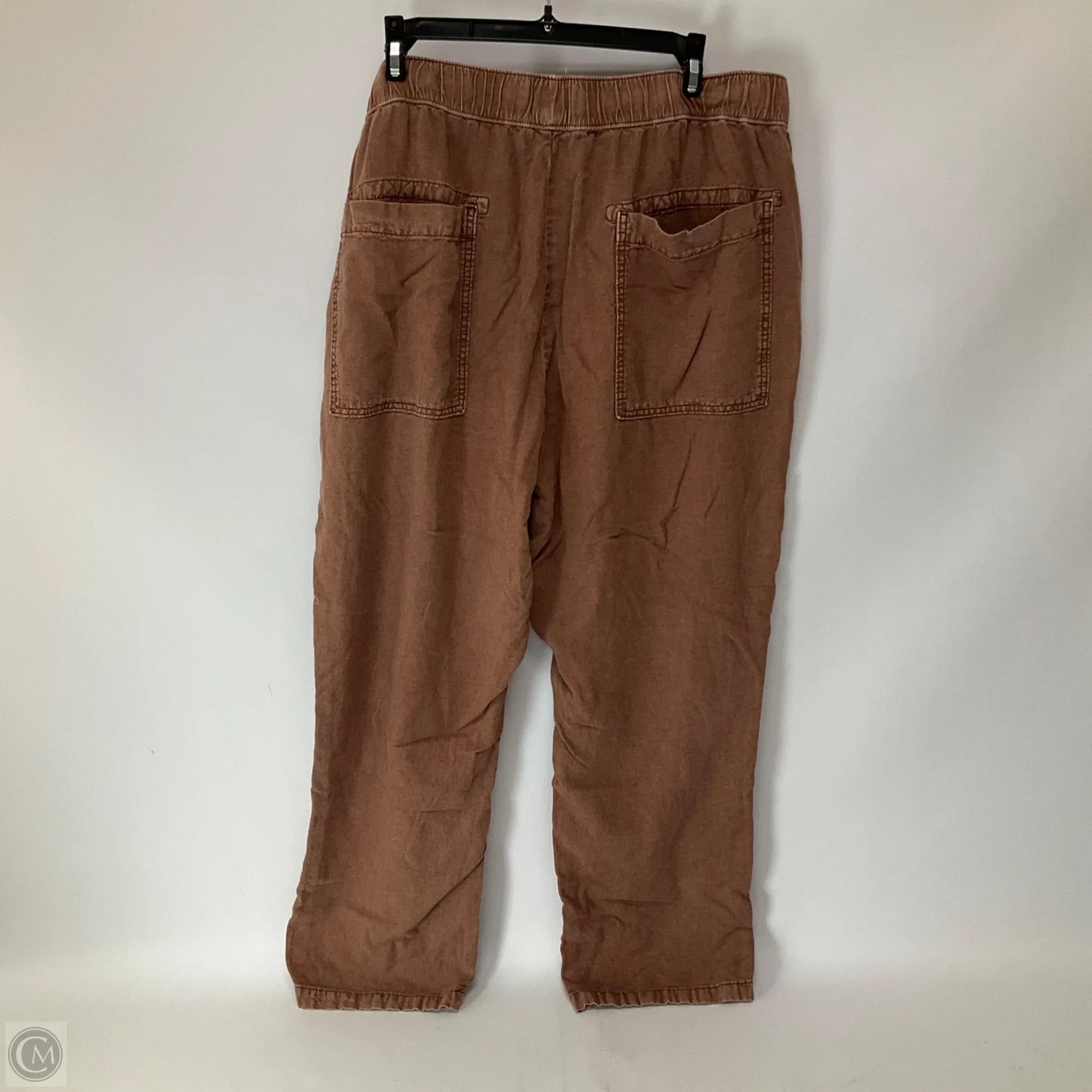 Pants Linen By Pilcro In Brown, Size: Xl