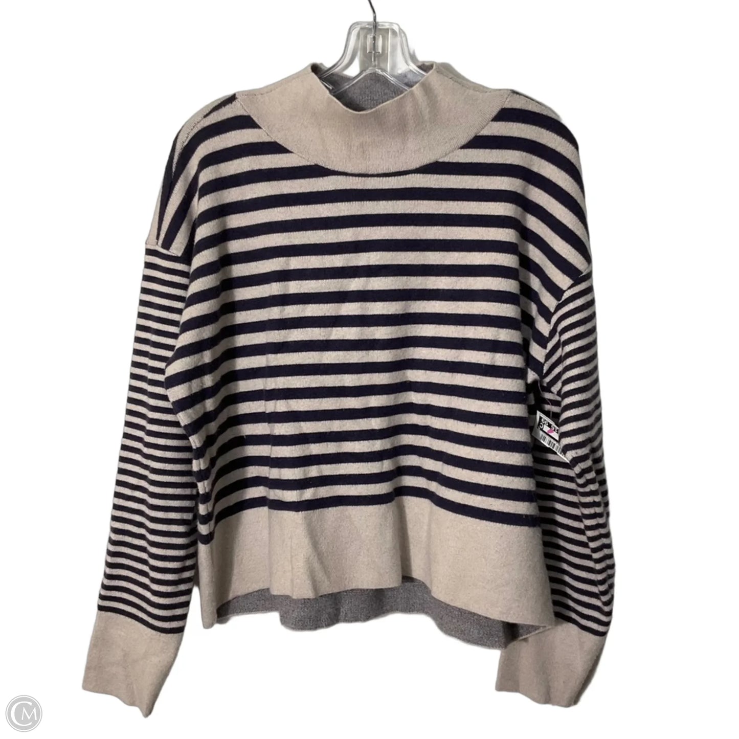 Sweater By Maeve In Striped Pattern, Size: M