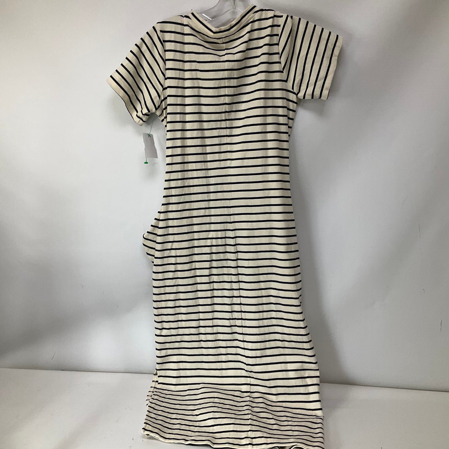 Dress Casual Maxi By Evereve In Striped Pattern, Size: S