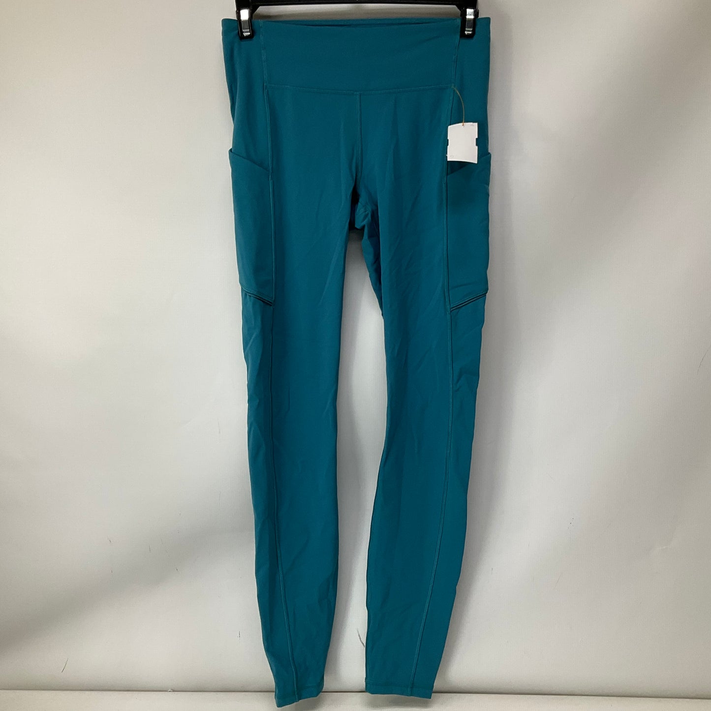 Athletic Leggings By Lululemon In Teal, Size: 4