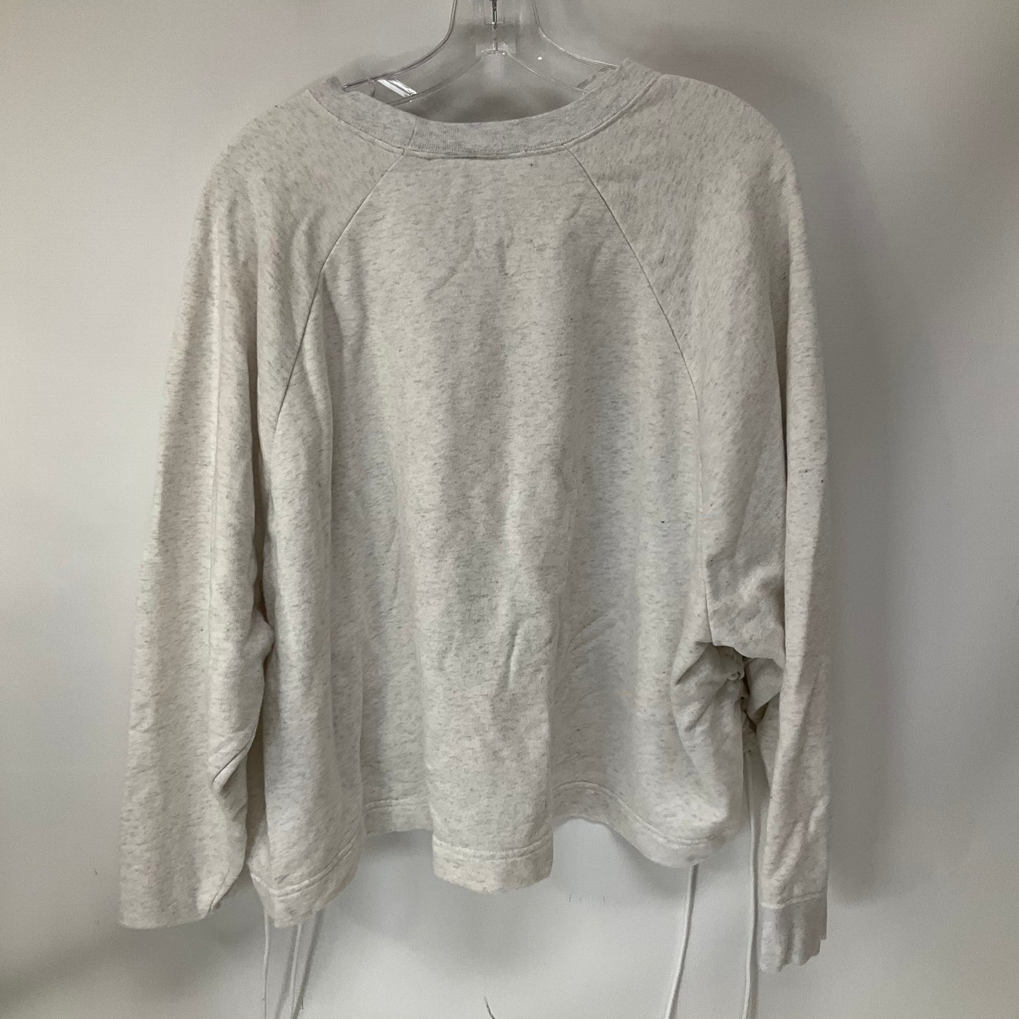 Athletic Sweatshirt Crewneck By Nike Apparel In Grey, Size: 2x