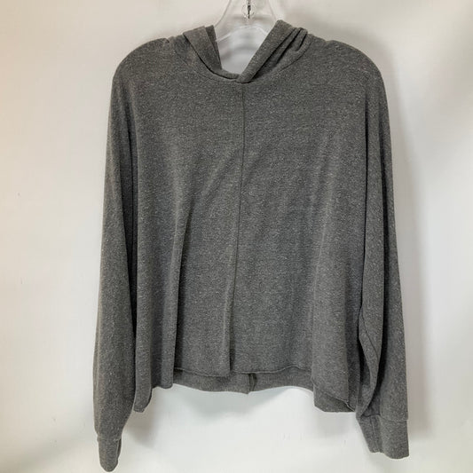 Top Long Sleeve By Aerie In Grey, Size: L