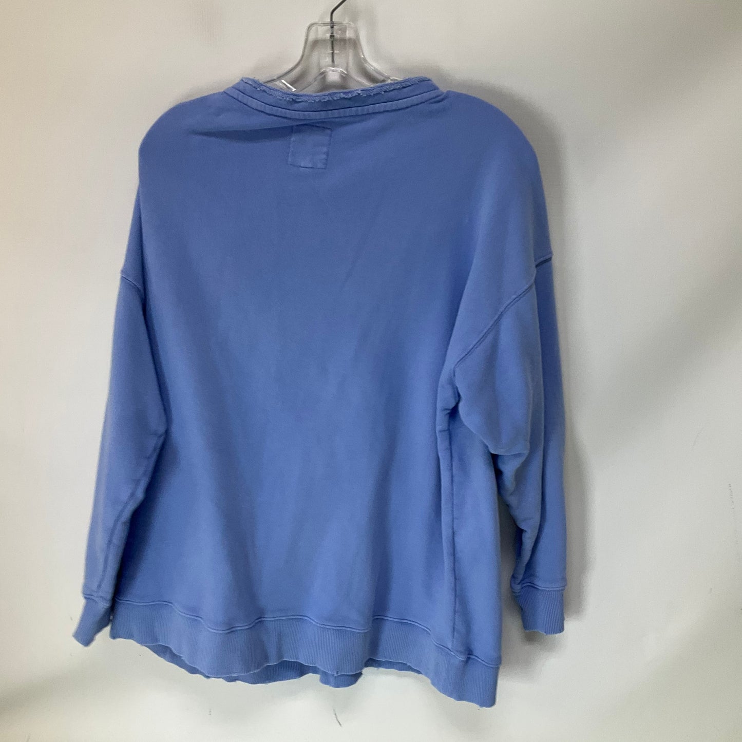 Top Long Sleeve By Aerie In Blue, Size: M