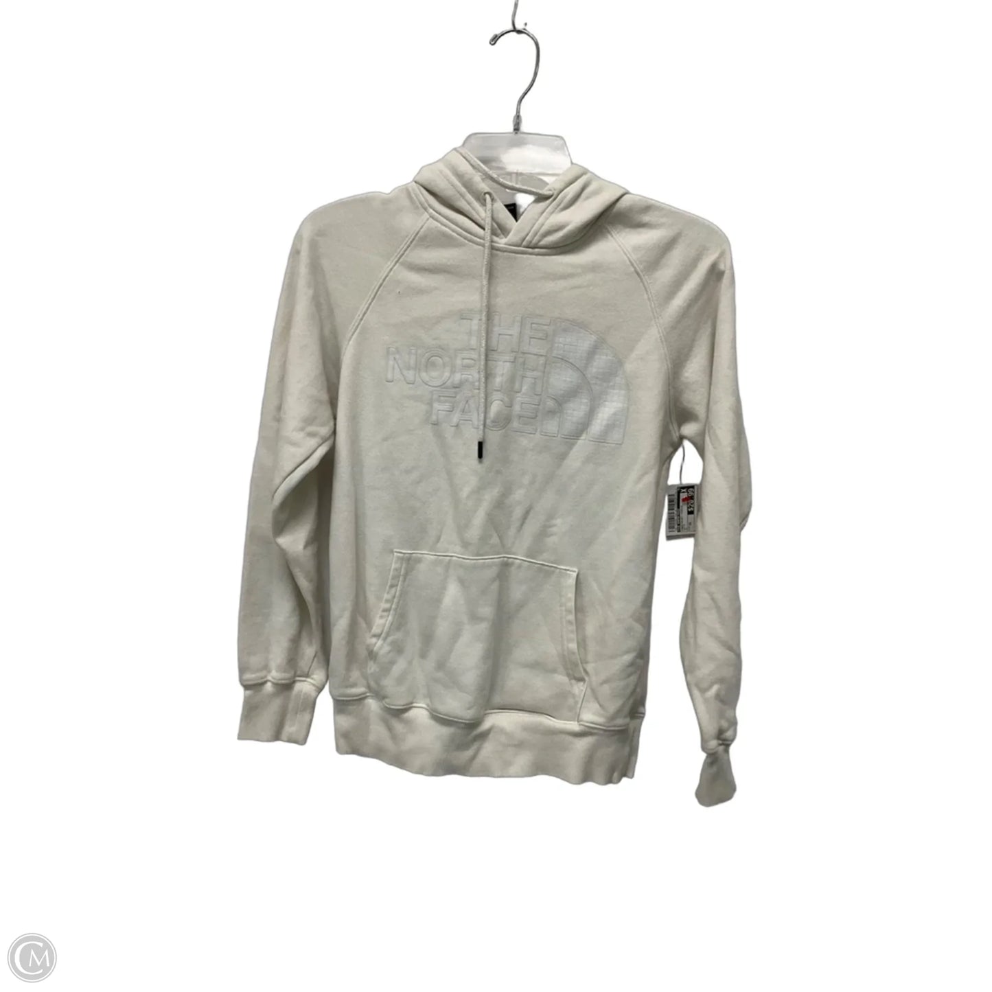 Sweatshirt Hoodie By The North Face In White, Size: Xs