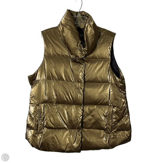 Vest Puffer & Quilted By Athleta In Gold, Size: 2x
