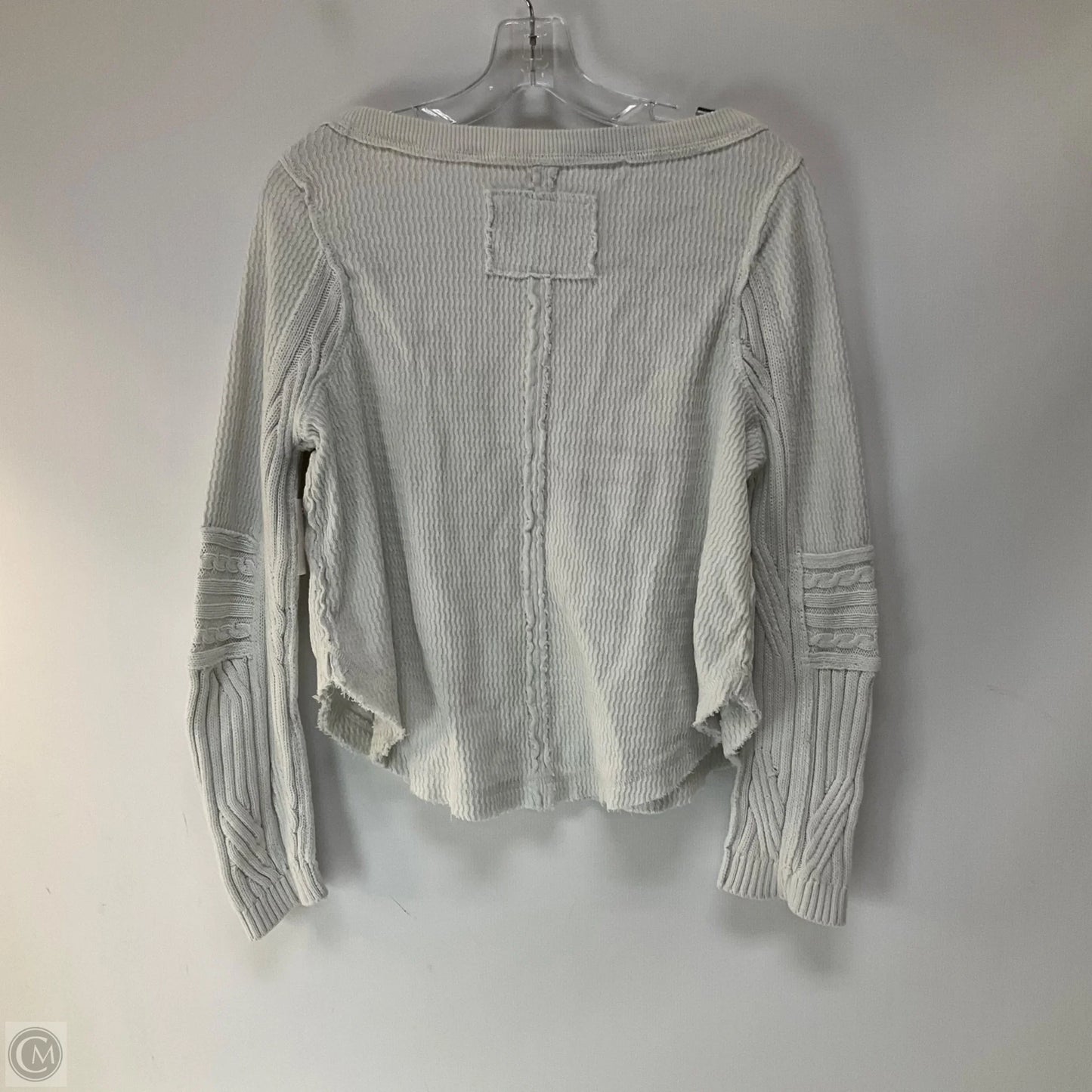 Top Long Sleeve By Free People In White, Size: S